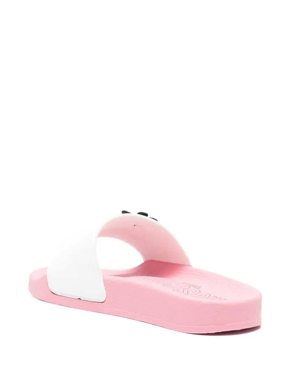 Moschino Kids flower-patch sandals Wit