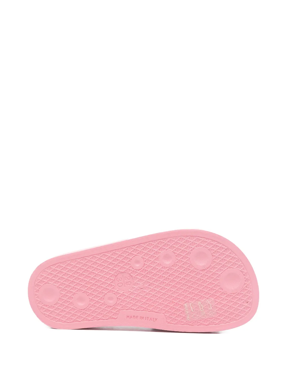 Moschino Kids flower-patch sandals Wit