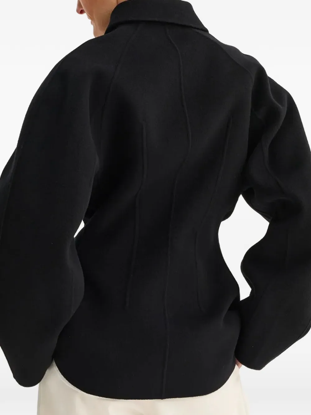  Róhe Button Jacket - Black 