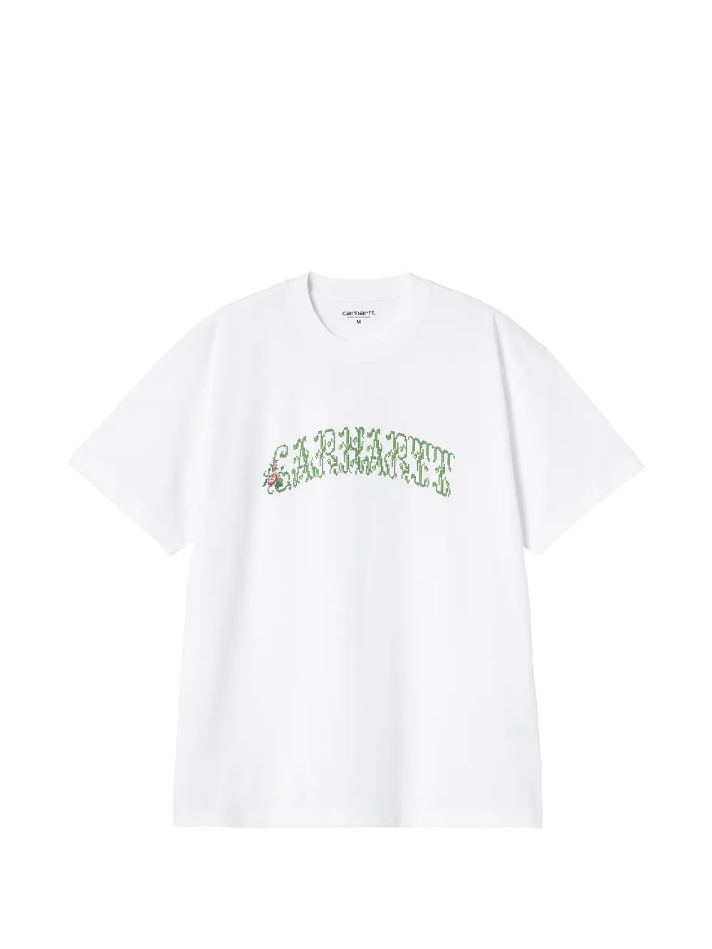 Carhartt WIP T-shirt SS con stampa - Bianco