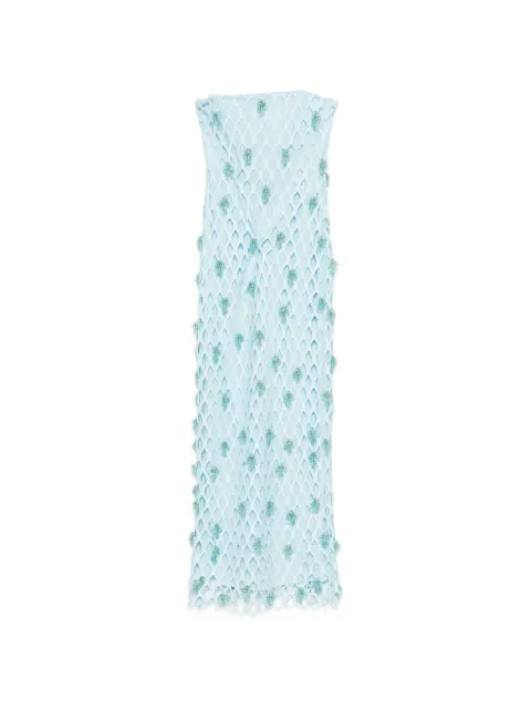 Simkhai beaded strapless maxi dress