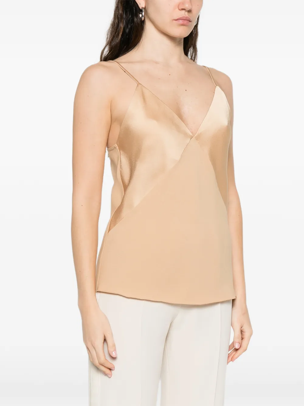  Forte Forte V-neck Top - Neutrals 