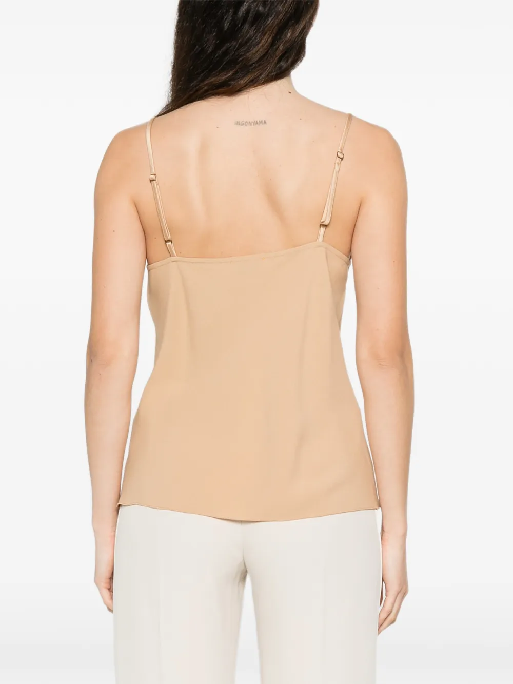 Forte Top met V-hals Beige
