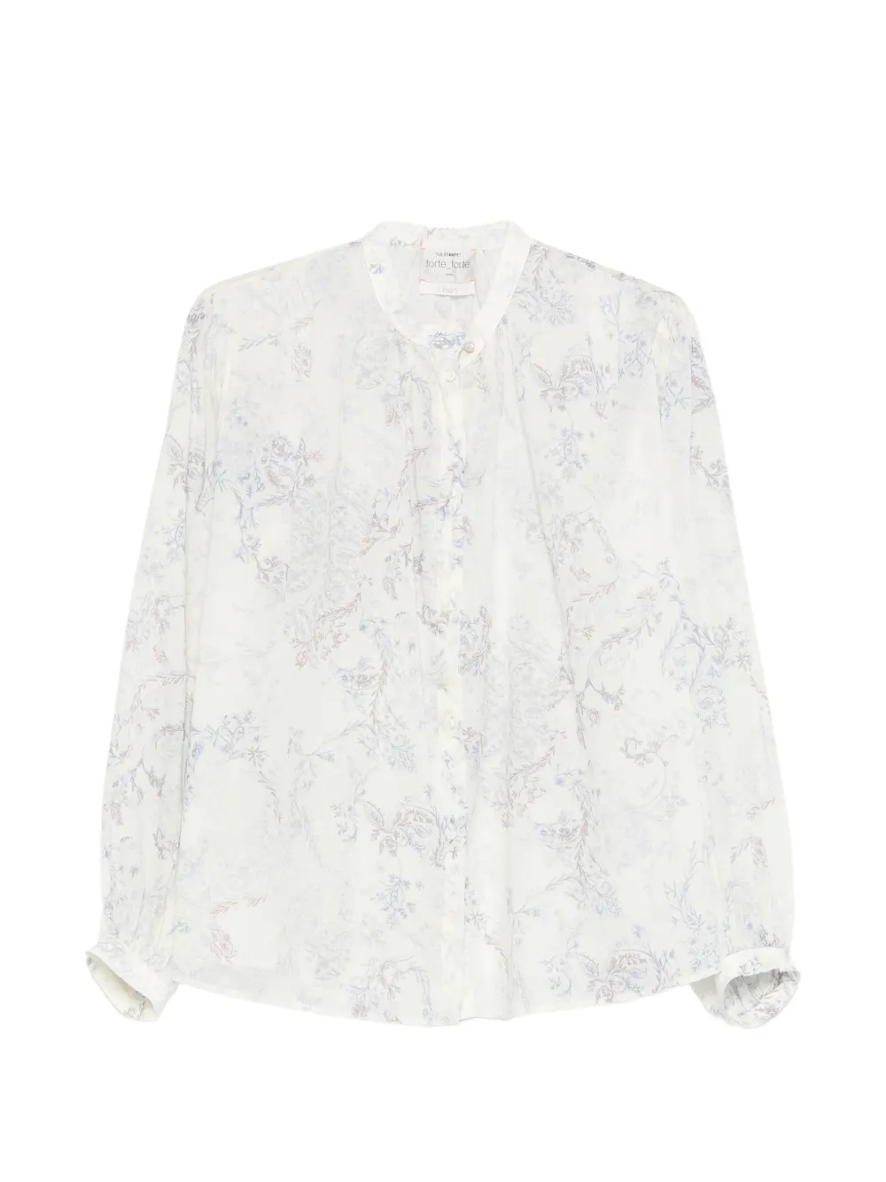 Forte Forte floral shirt - Weiß