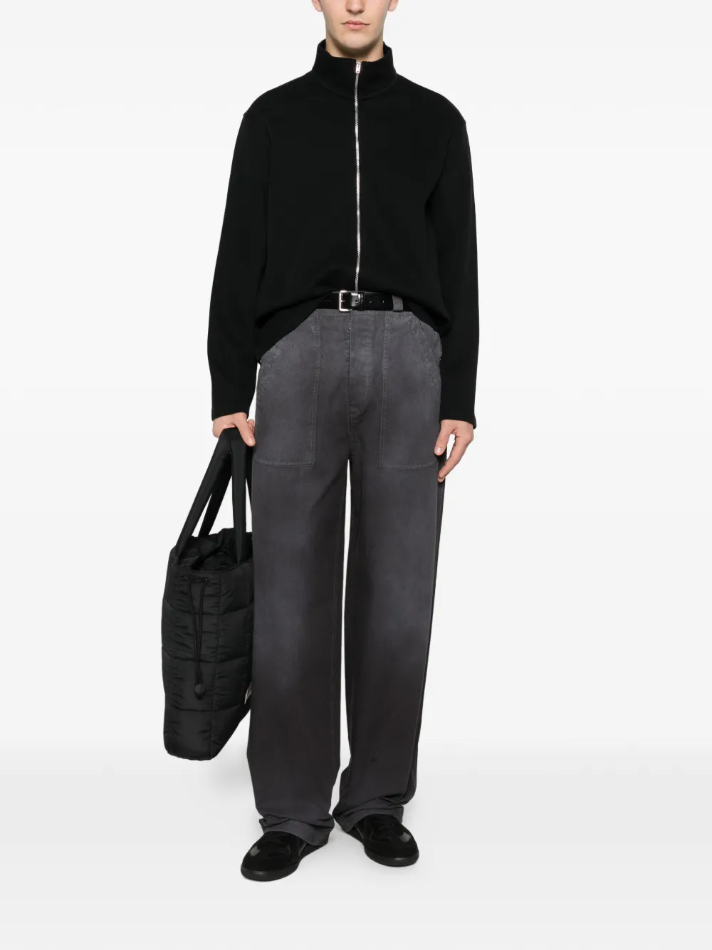 Maison Margiela patch-pocket trousers - Grijs