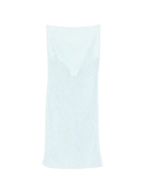 Simkhai elasticated-waistband midi skirt