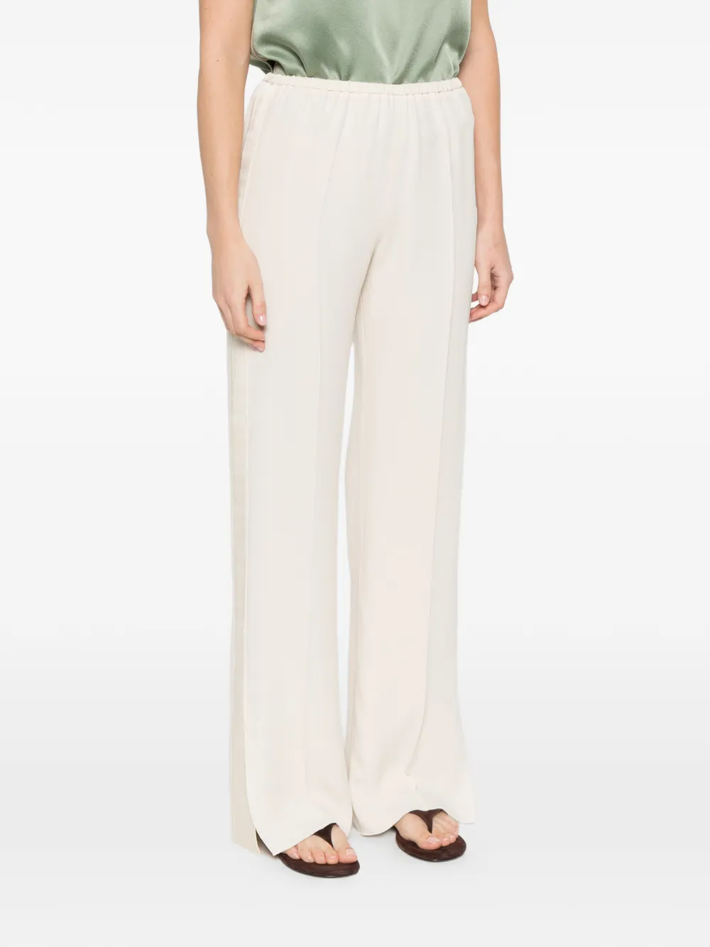 Forte Elastische broek Beige