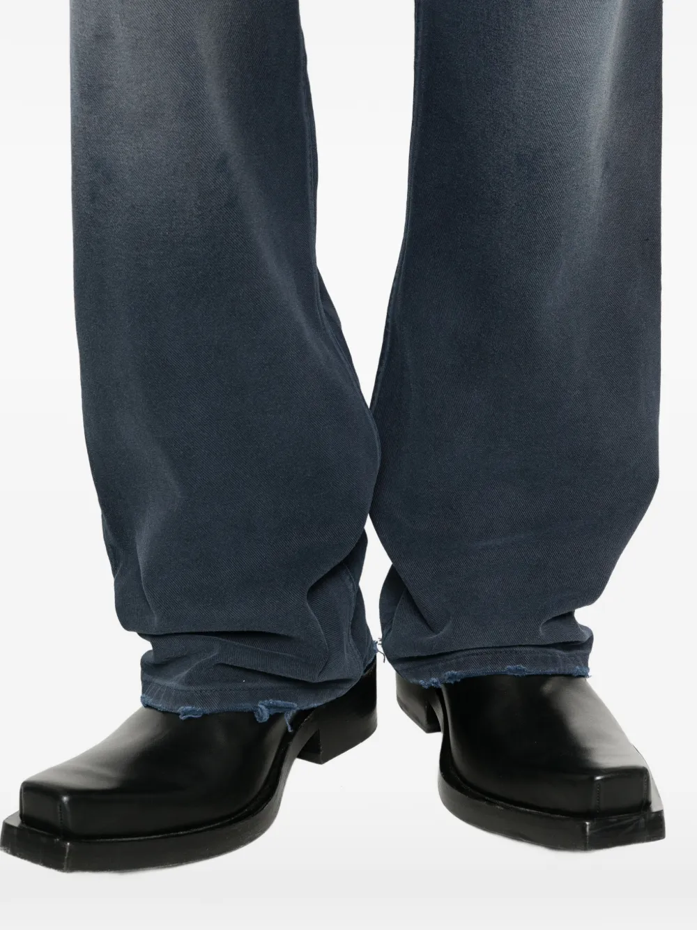Balenciaga Jeans met wijde pijpen Blauw