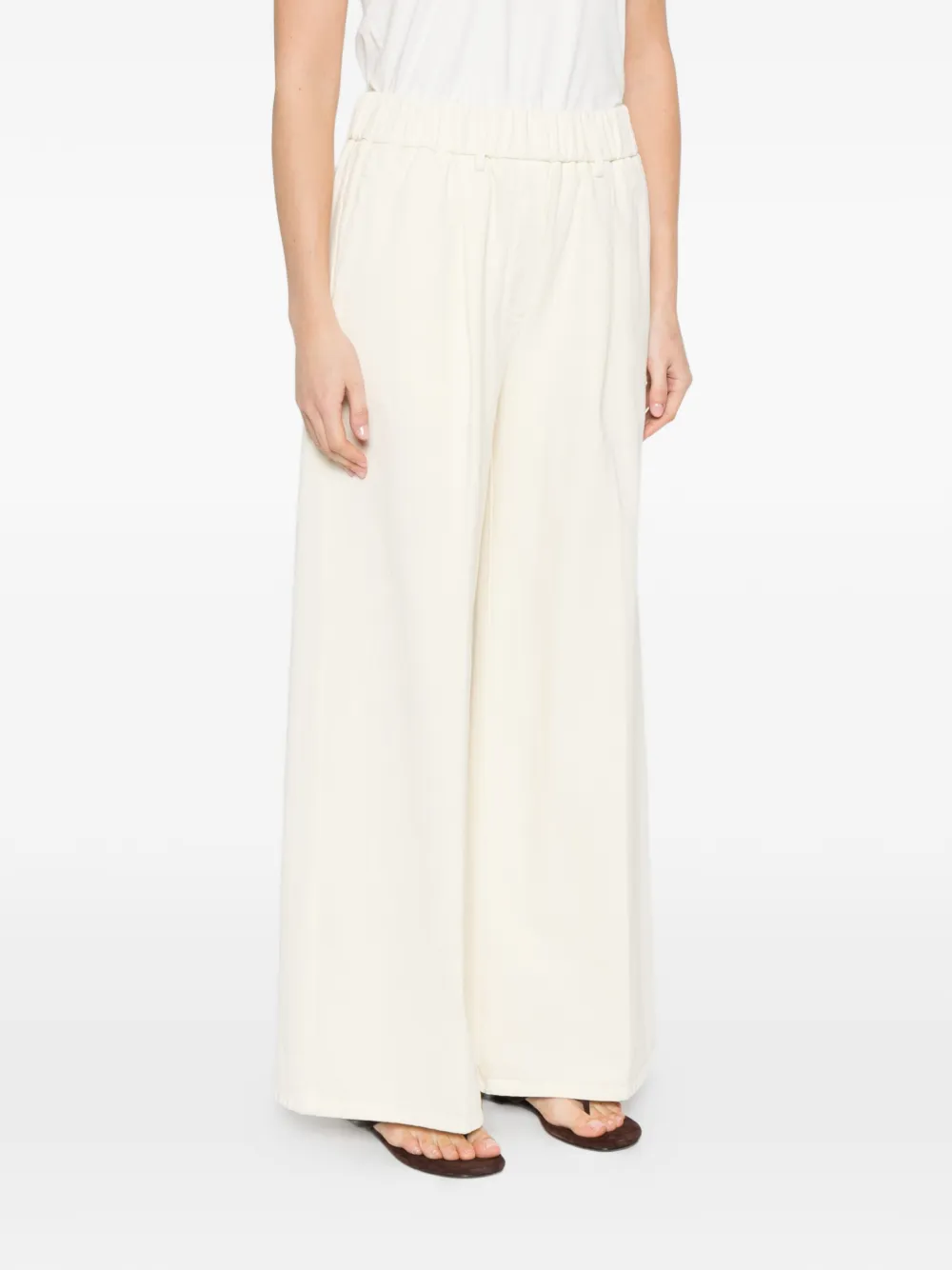  Forte Forte Elasticated Trousers - Yellow 