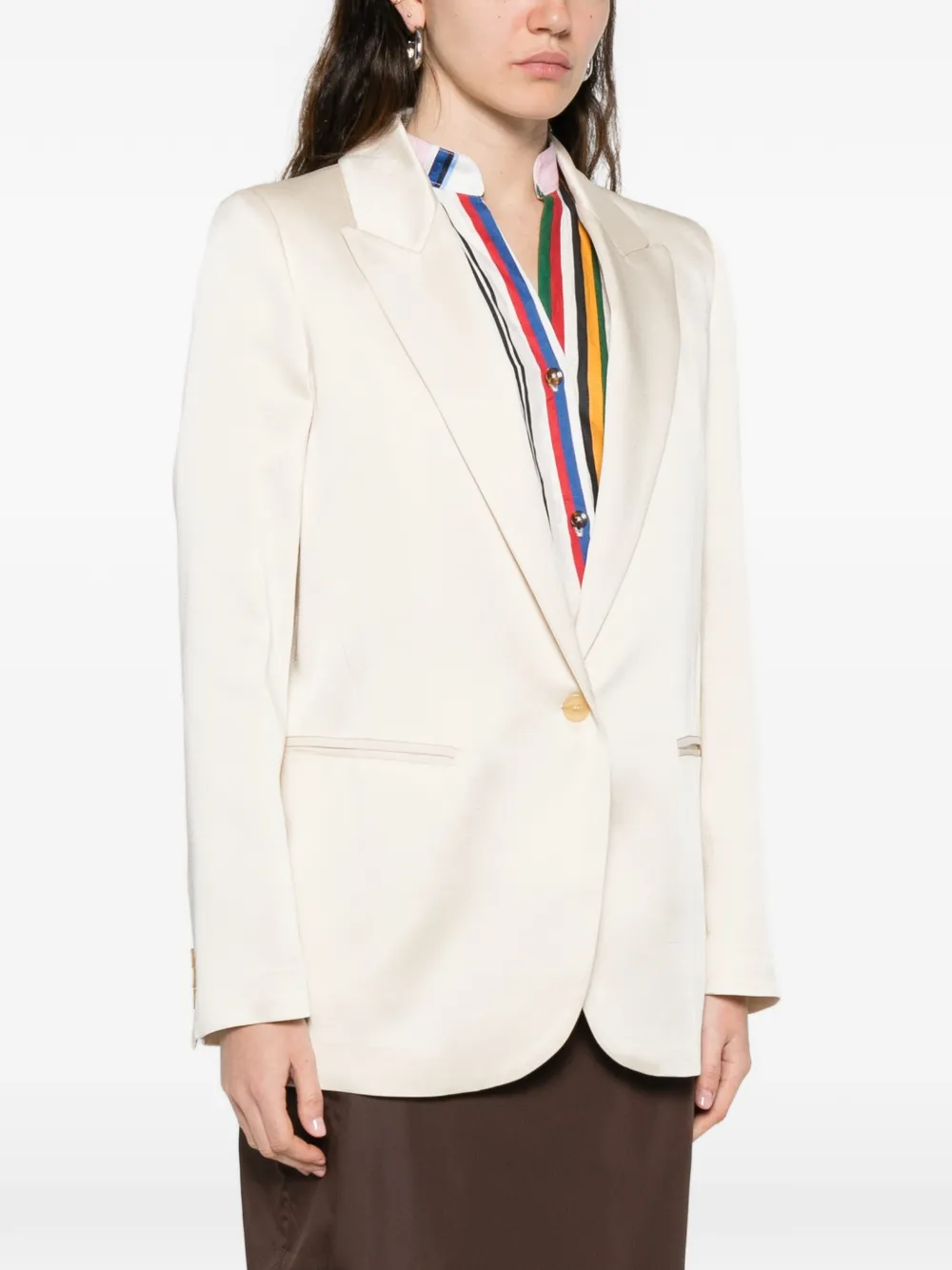  Forte Forte Single-breasted Blazer - Neutrals 