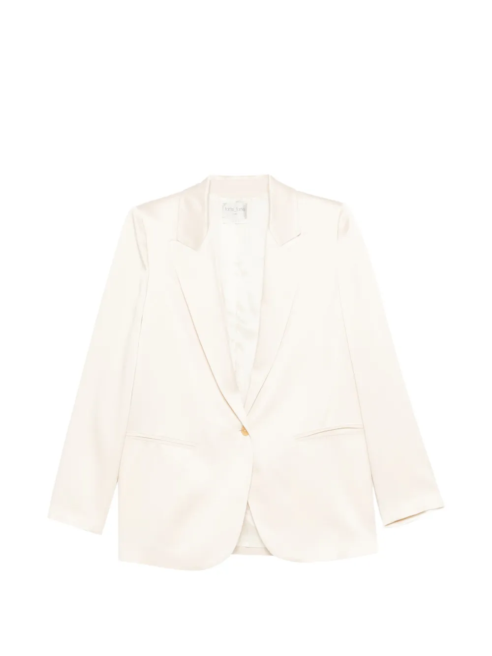 Forte Forte single-breasted blazer - Toni neutri