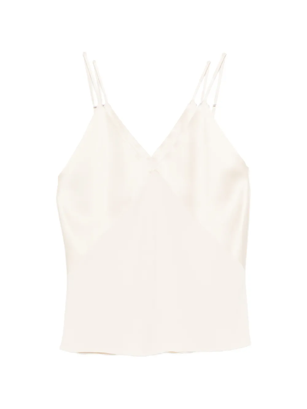 Forte Forte V-neck tank top - Toni neutri