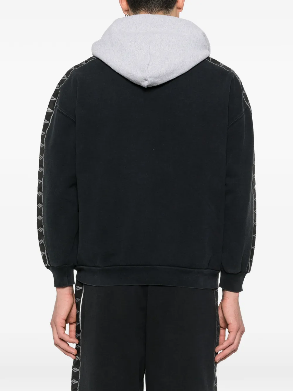 Balenciaga Sweater met capuchon Zwart