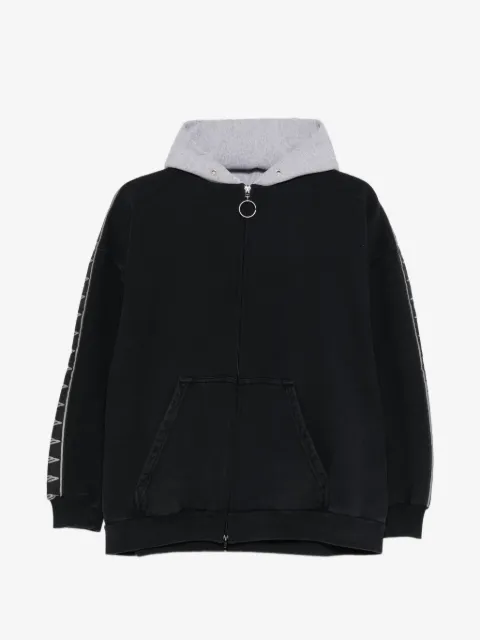 Balenciaga hooded zip-up sweatshirt