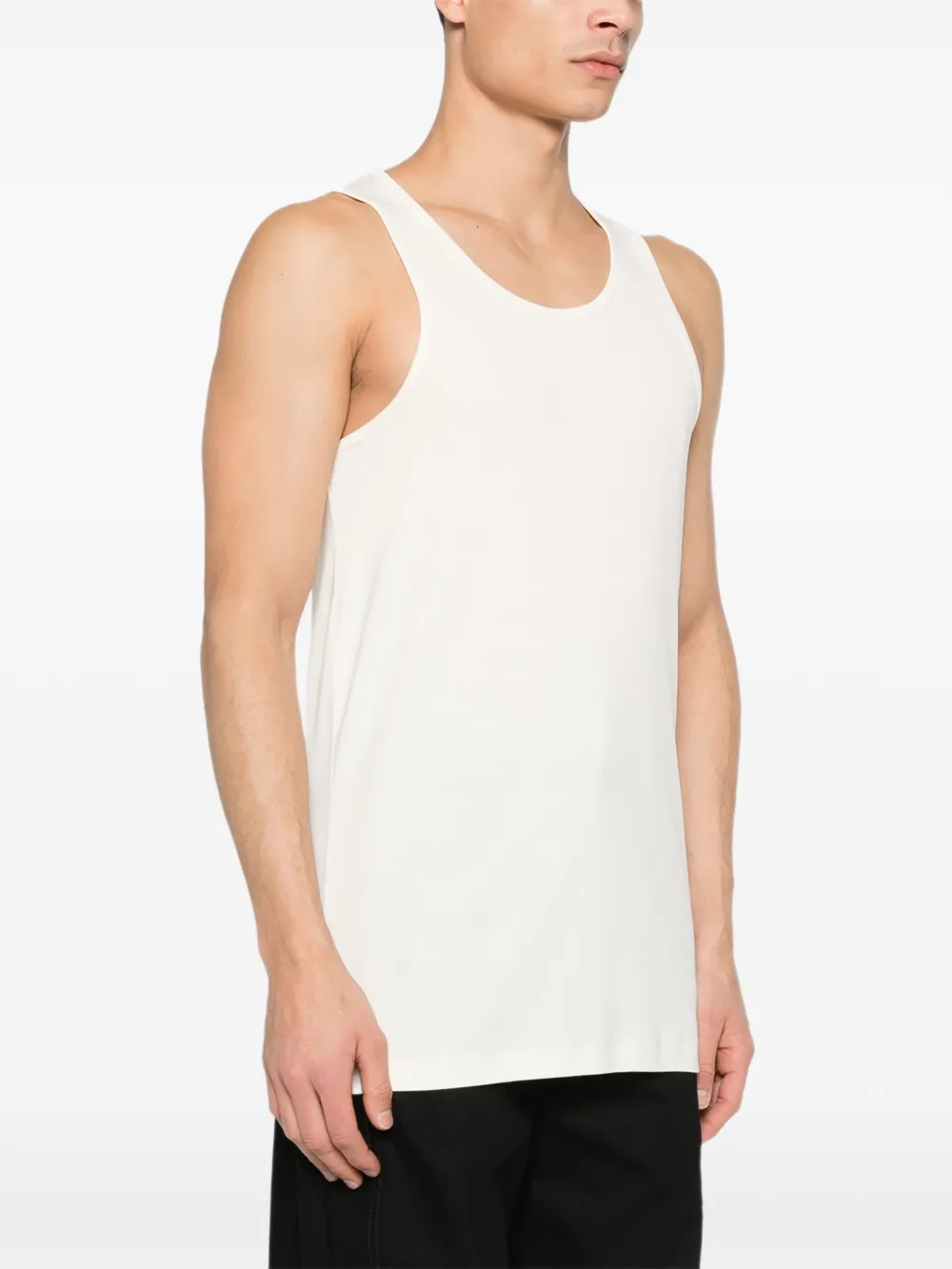 Lemaire Light-cream Tank Top - Neutrals 