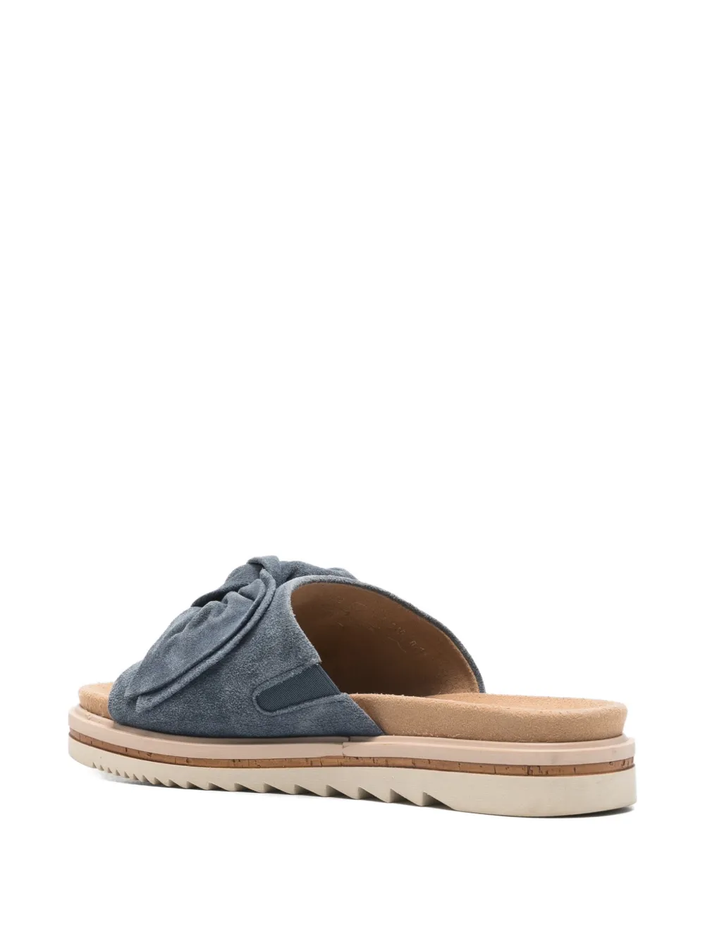 GABOR Suède sandalen Blauw