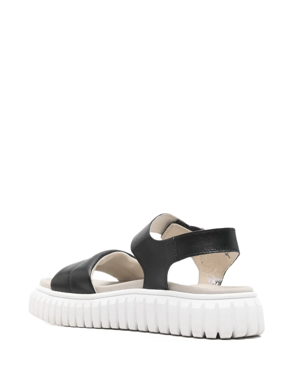  Gabor Buckle-strap Sandals - Black 