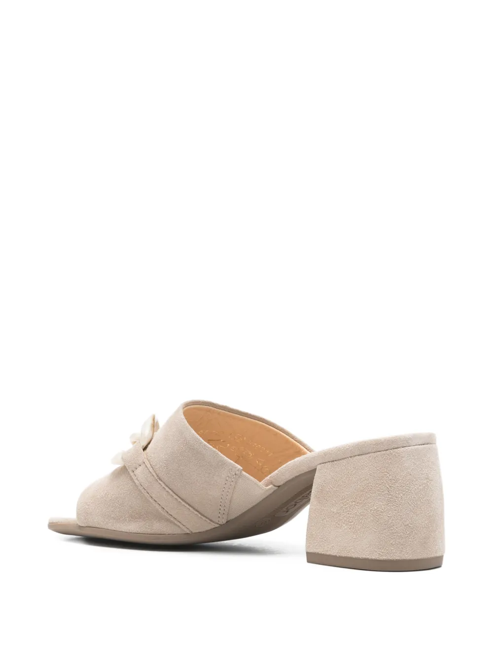  Gabor Chain-detail Mules - Neutrals 