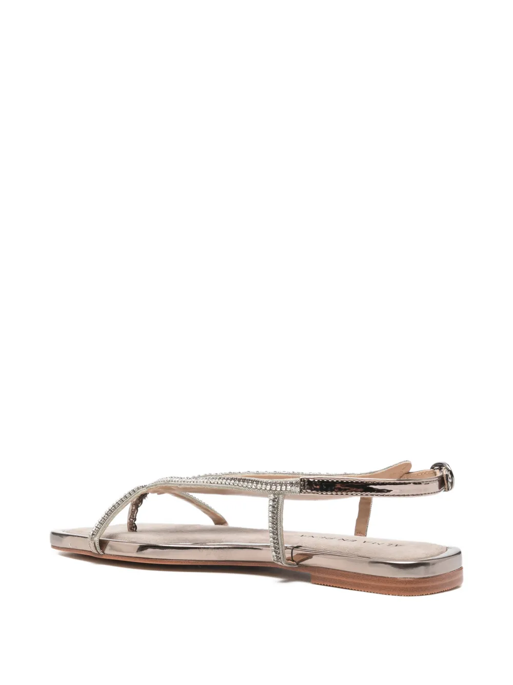 ALMA EN PENA Sandalen verfraaid met kristallen Goud