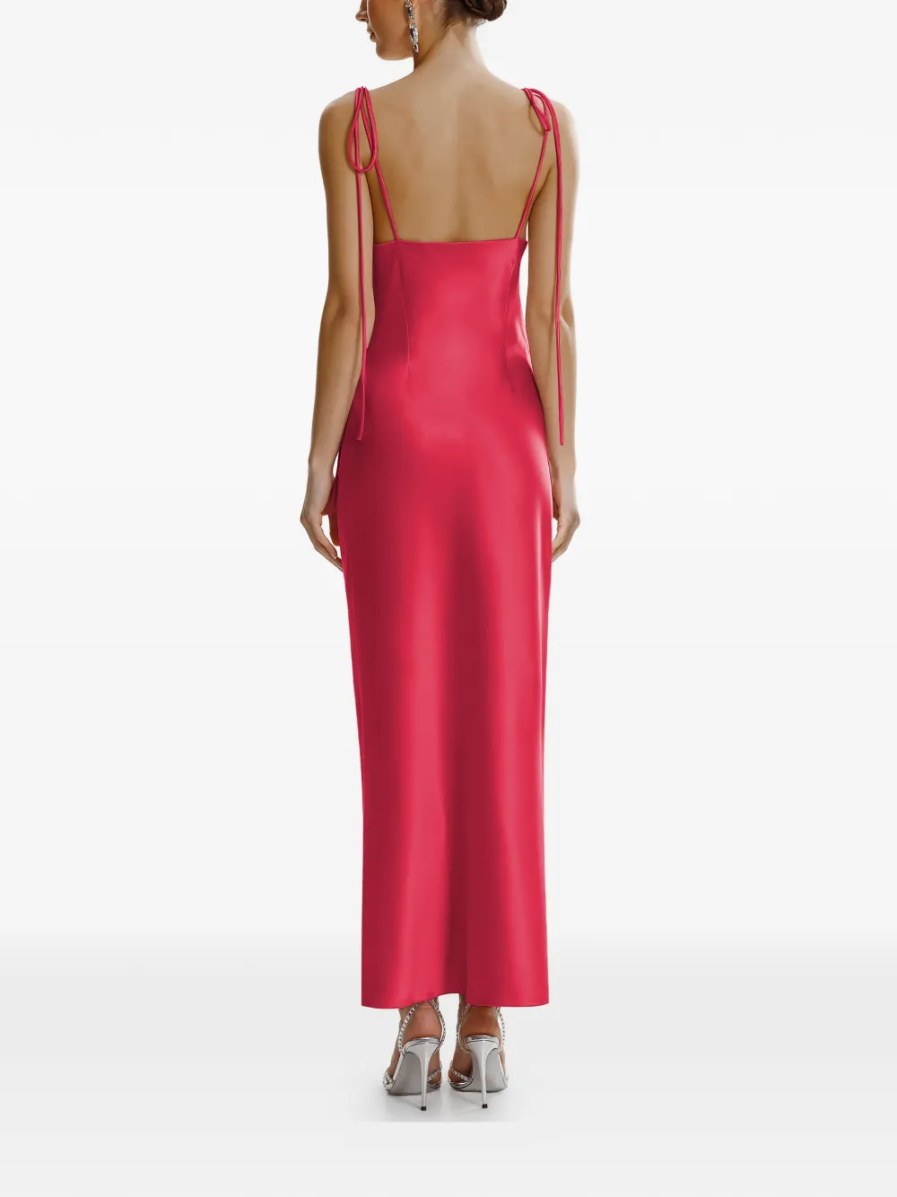  Framboise Jodie Sleeveless Midi Dress - Red 