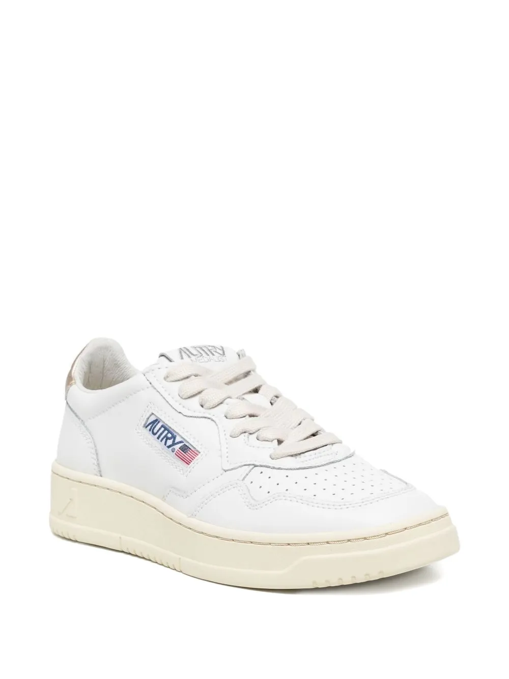 Autry Medalist perforated sneakers - Wit
