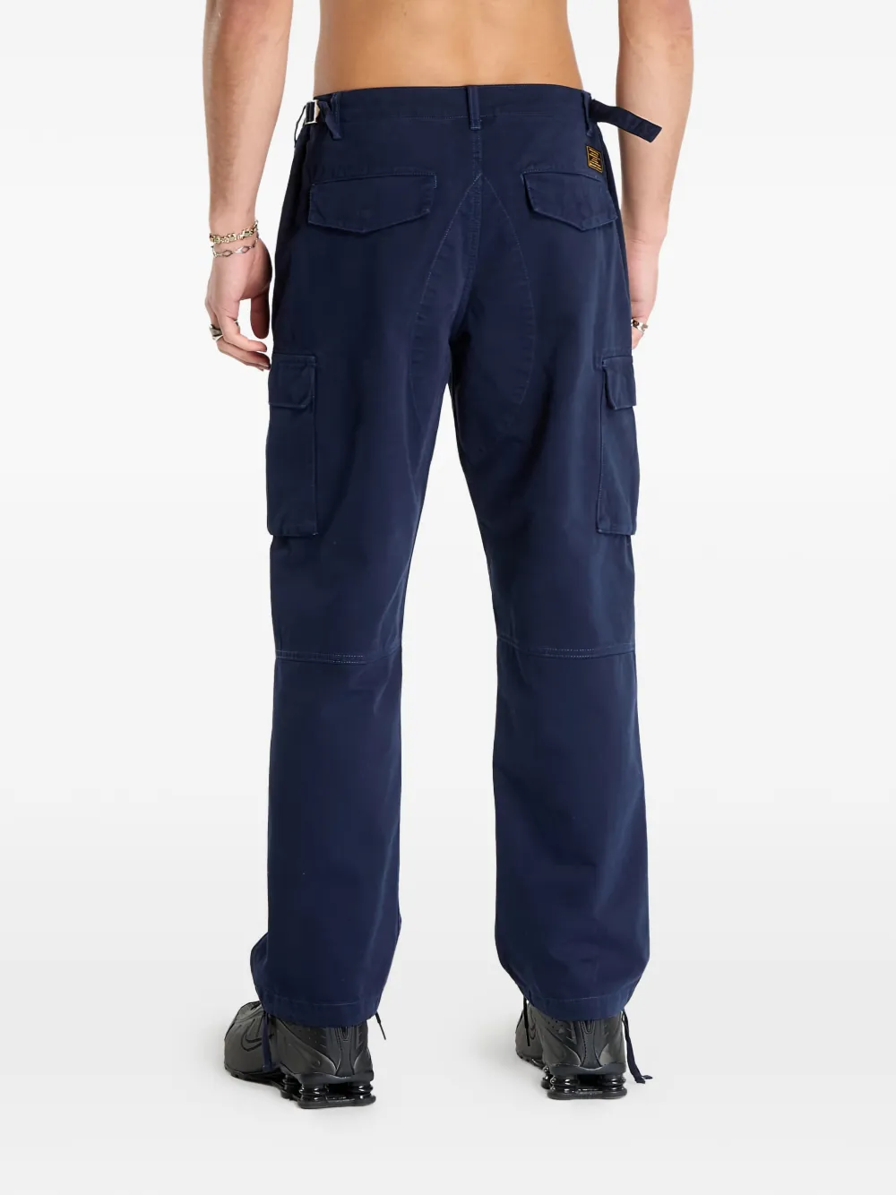 PATTA straight cargo pants - Blauw