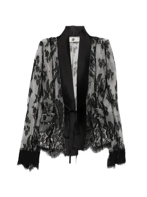 Marc Le Bihan lace-tie jacket