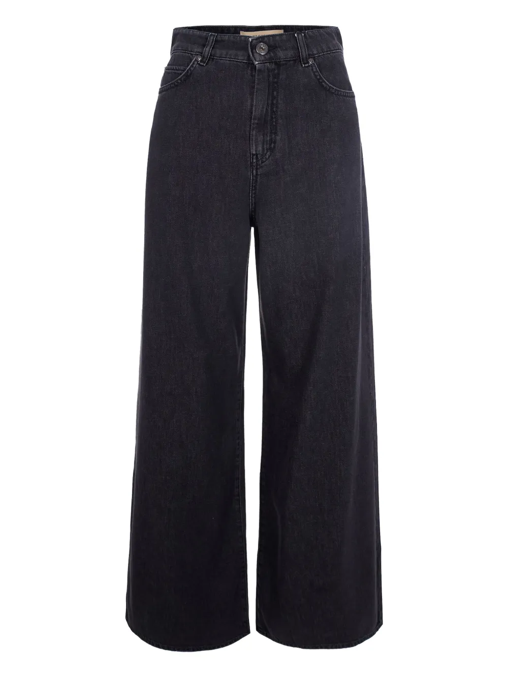 Max Mara wide leg jeans - Schwarz