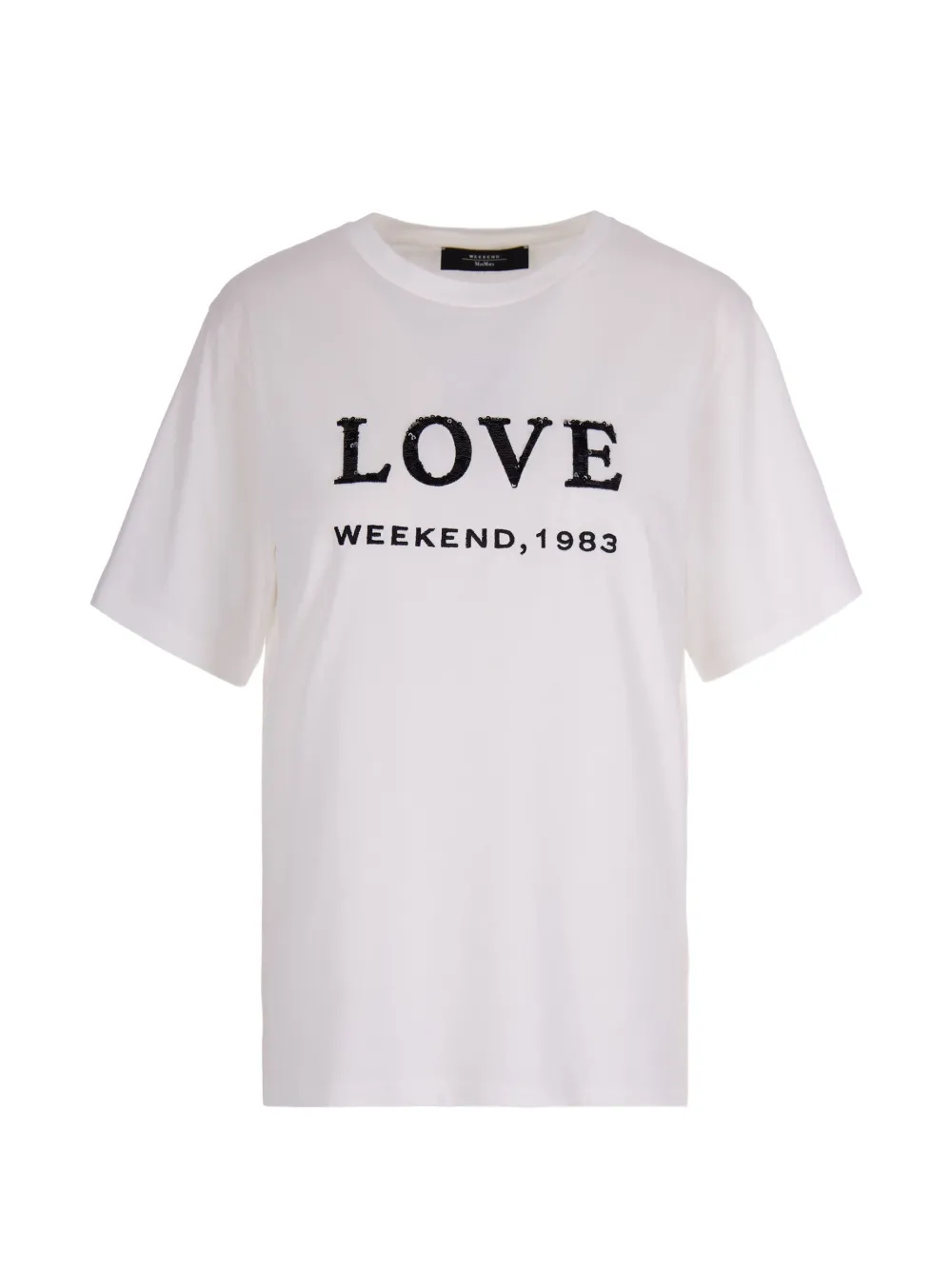 Weekend Max Mara Love T-Shirt - Weiß