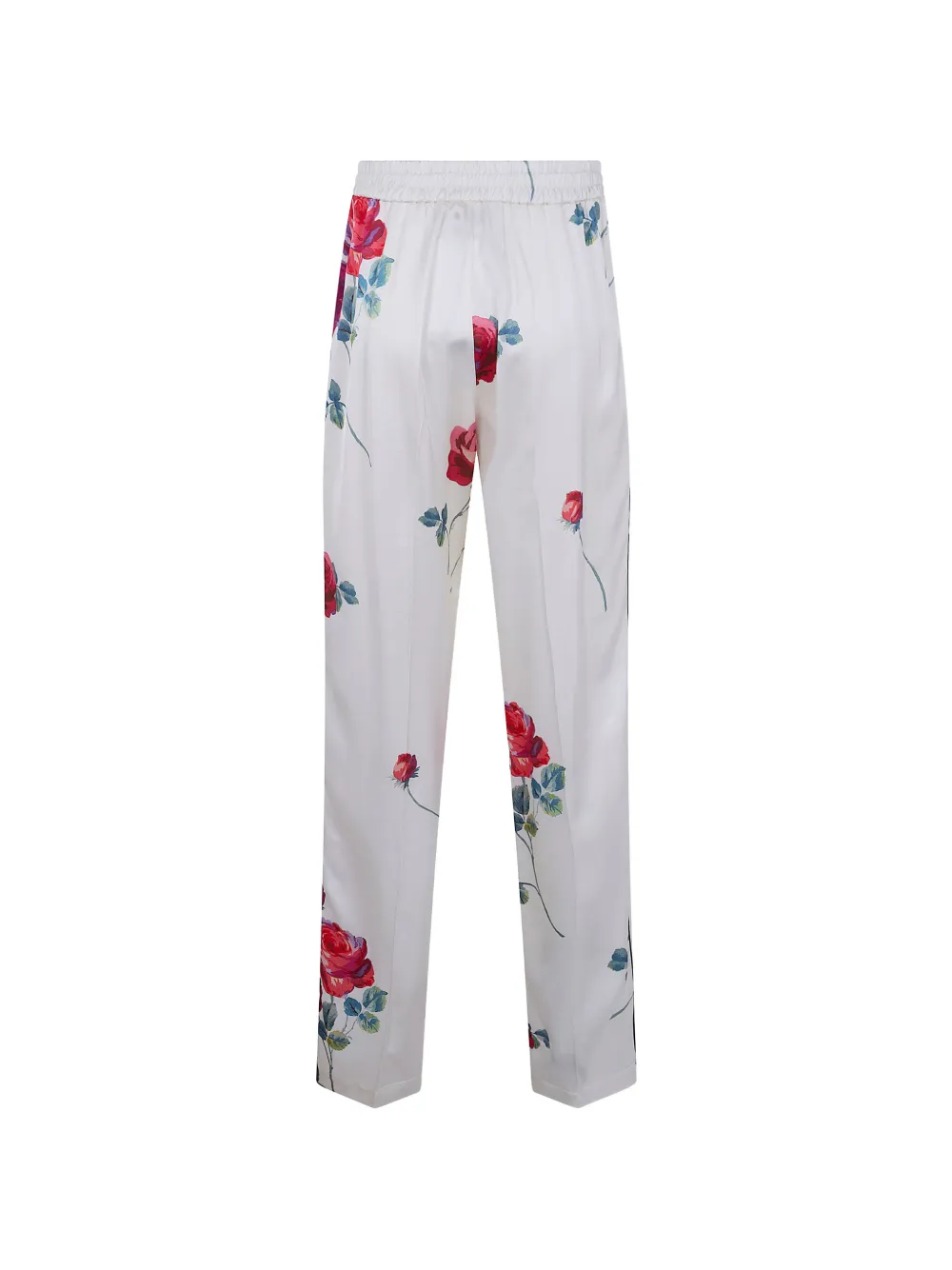  Nº21 Floral Trousers - White 