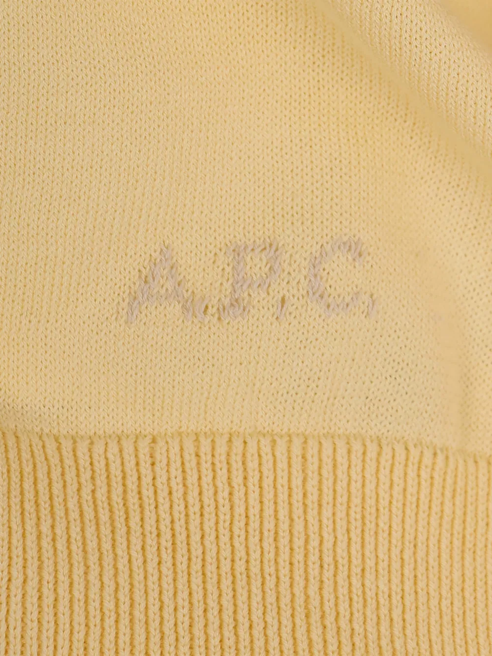 A.p.c. V-neck Sweater - Yellow 