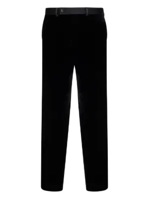 Gucci logo-embroidered Twill Tailored Trousers | Black | FARFETCH