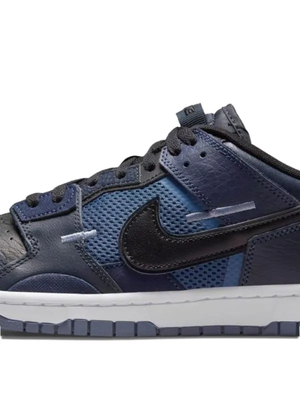 Nike Dunk Low Scrap Sneakers | Blue | FARFETCH BN