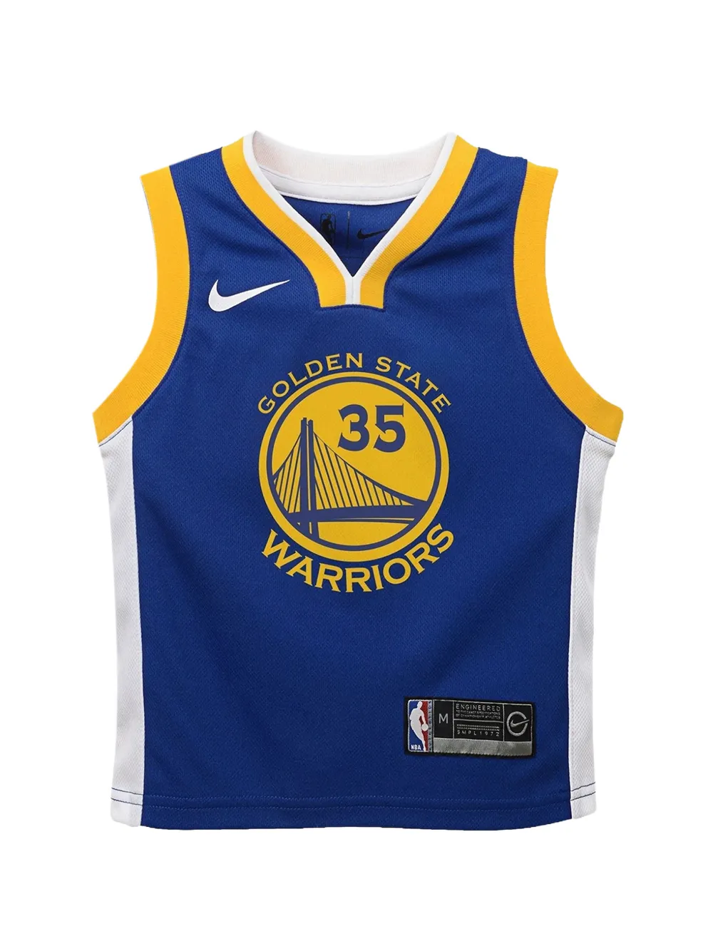 Nike Kids T-shirt NBA Golden State Warriors Kevin Durant - Blu