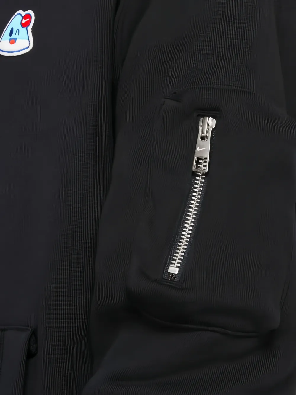Nike Airmoji hoodie Zwart