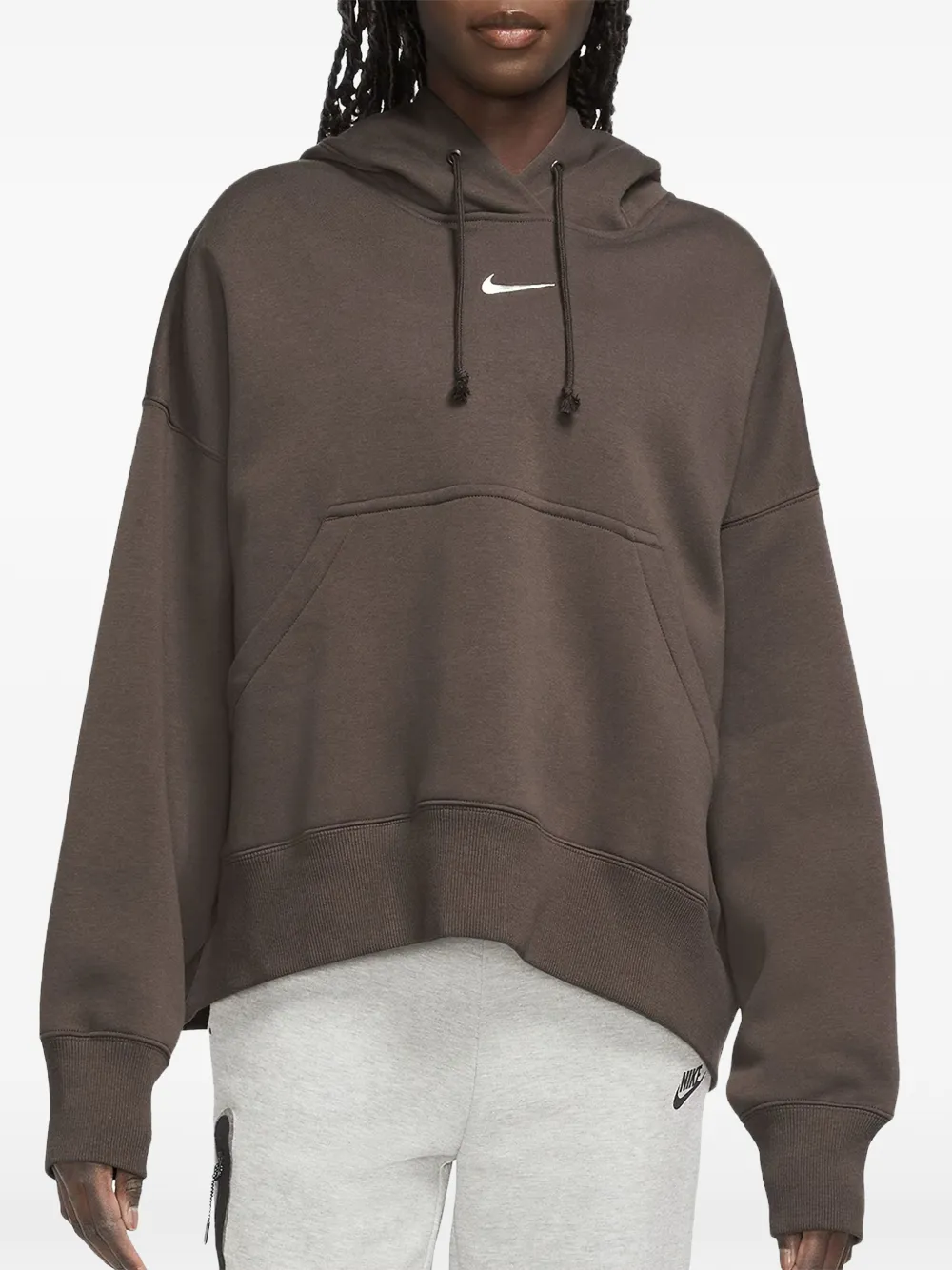 Nike oversized hoodie - Marrone