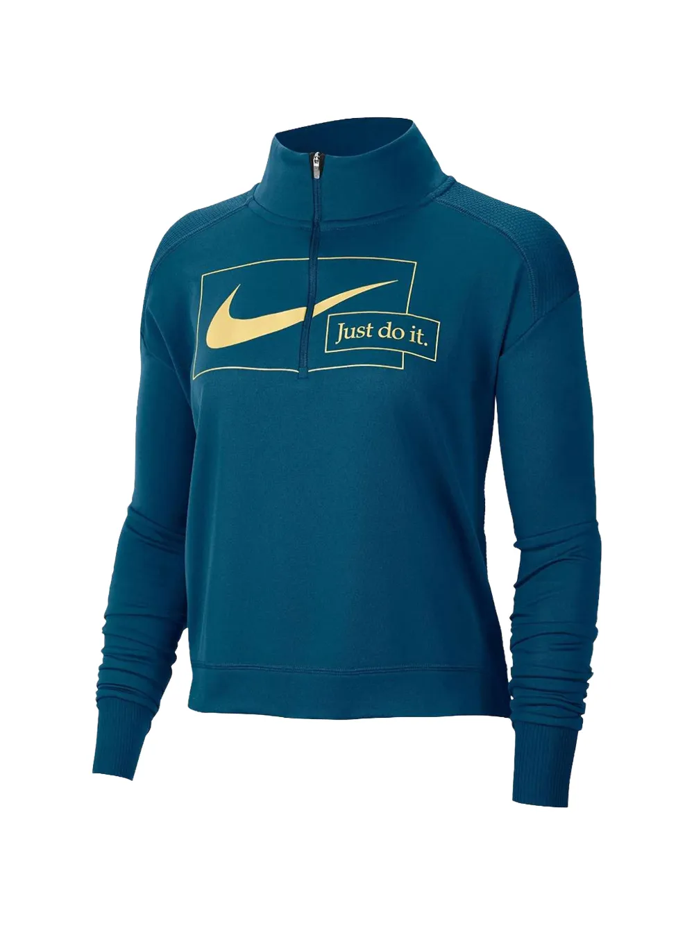 Nike icon clash half-zip sweater - Blau