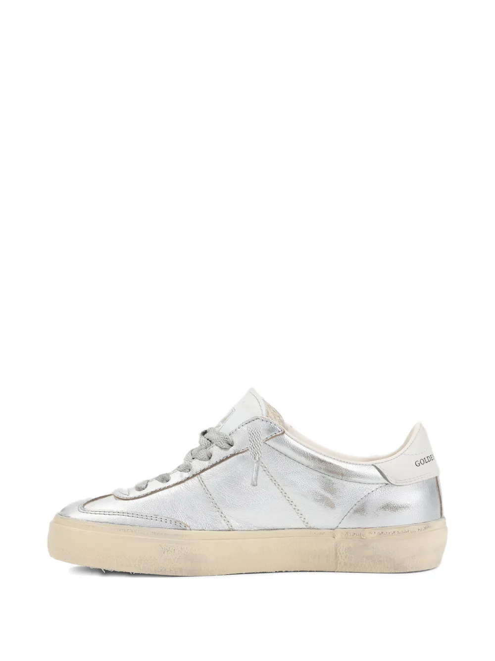 Golden Goose panelled sneakers - Zilver
