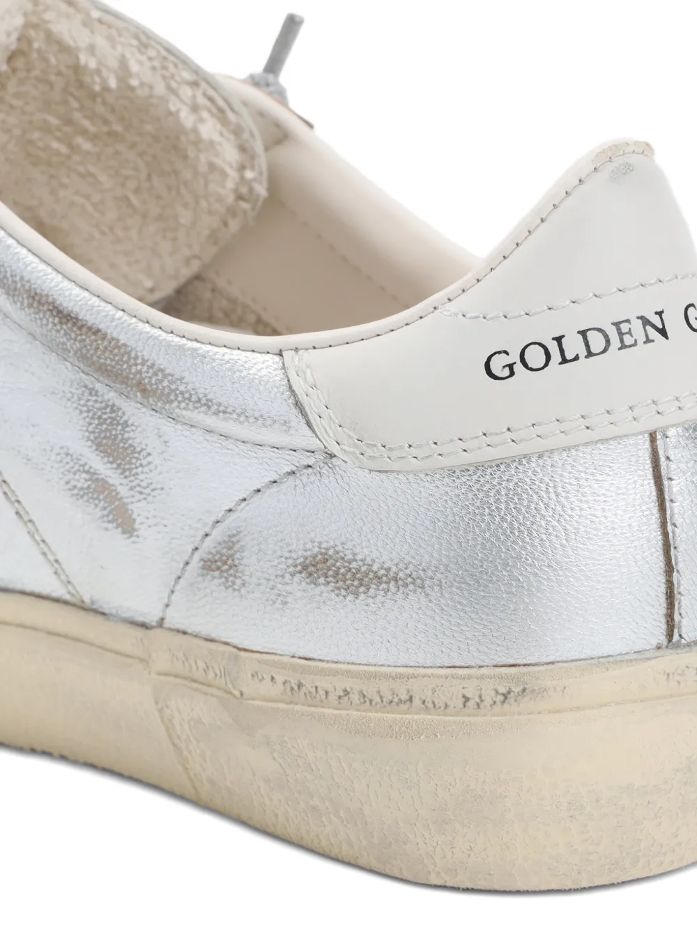 Golden Goose Sneakers met vlakken Zilver