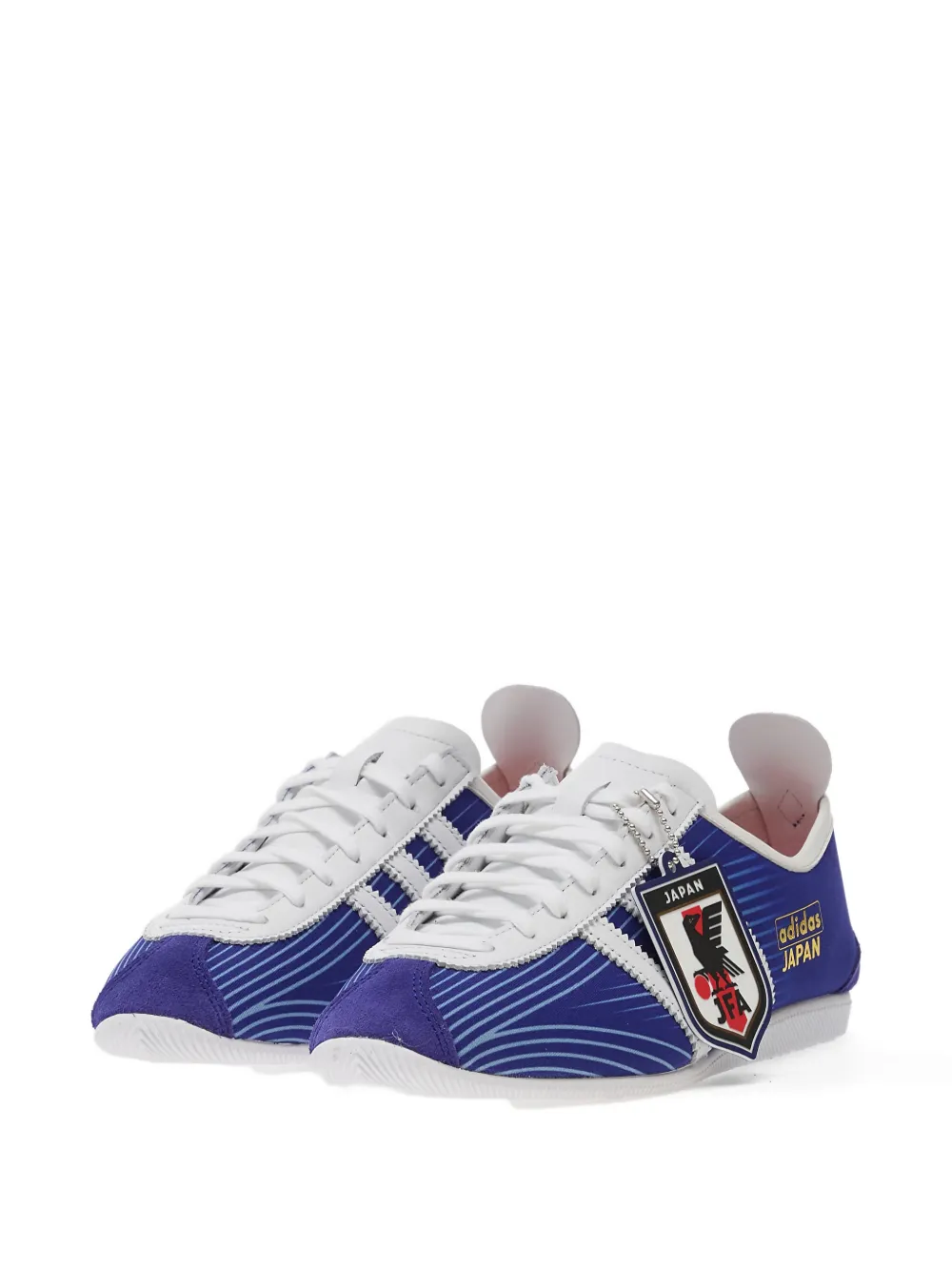 adidas Japan gestreepte sneakers Blauw