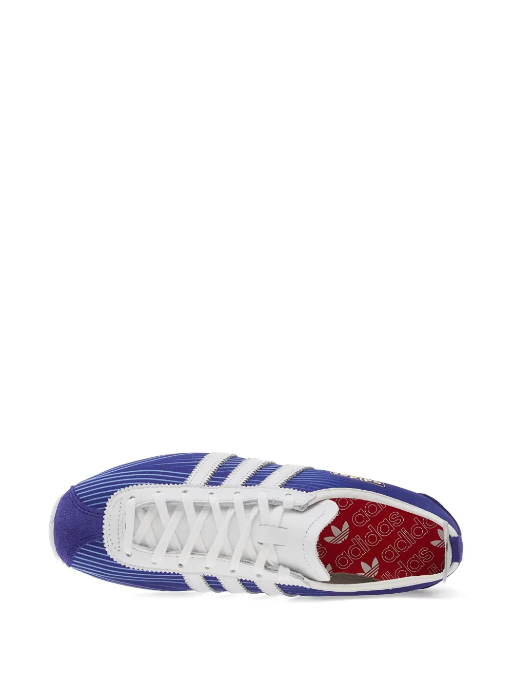 adidas Japan gestreepte sneakers Blauw