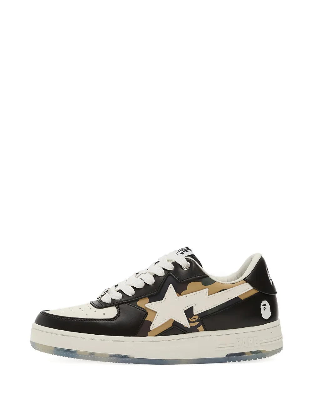 A BATHING APE Sta Icon 2 M2 leren sneakers Zwart