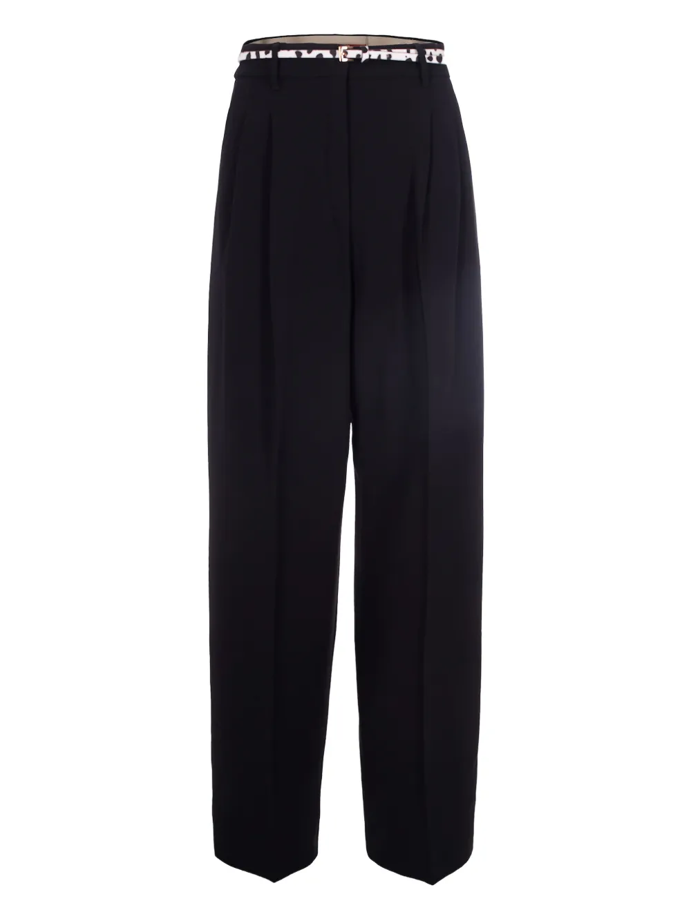 Max Mara belted trousers - Nero