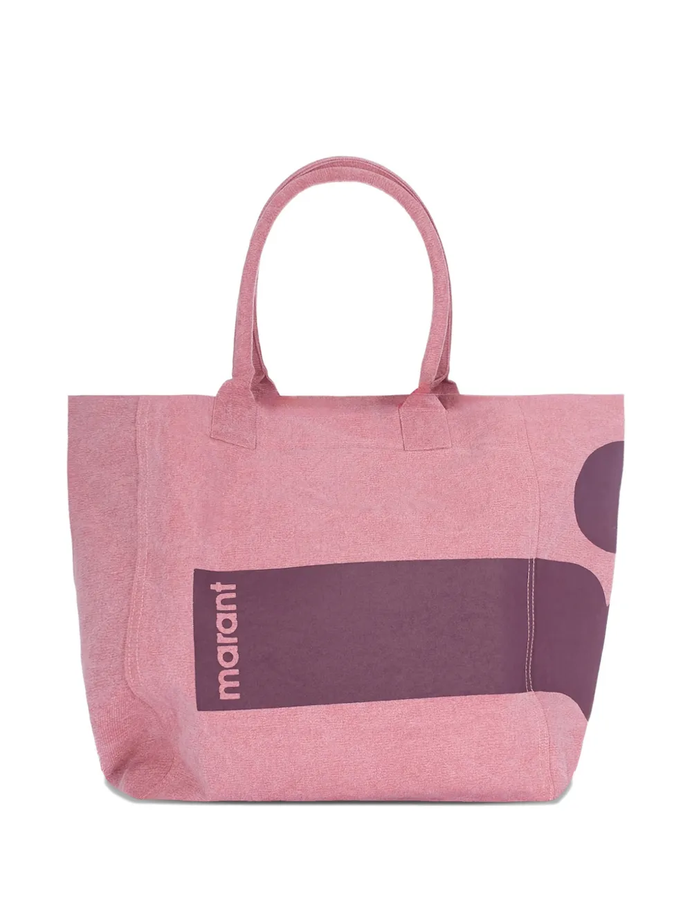 ISABEL MARANT logo-print tote bag - Rosa
