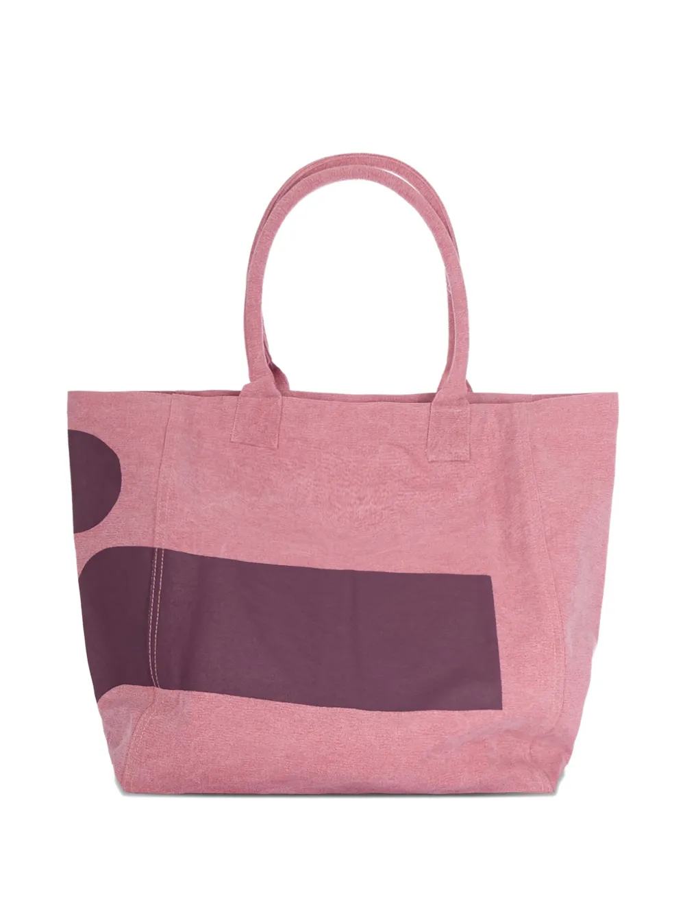 ISABEL MARANT logo-print tote bag - Roze