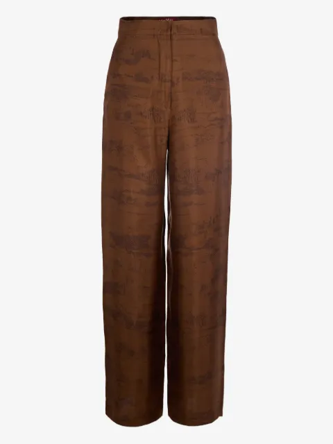 Max Mara printed trousers