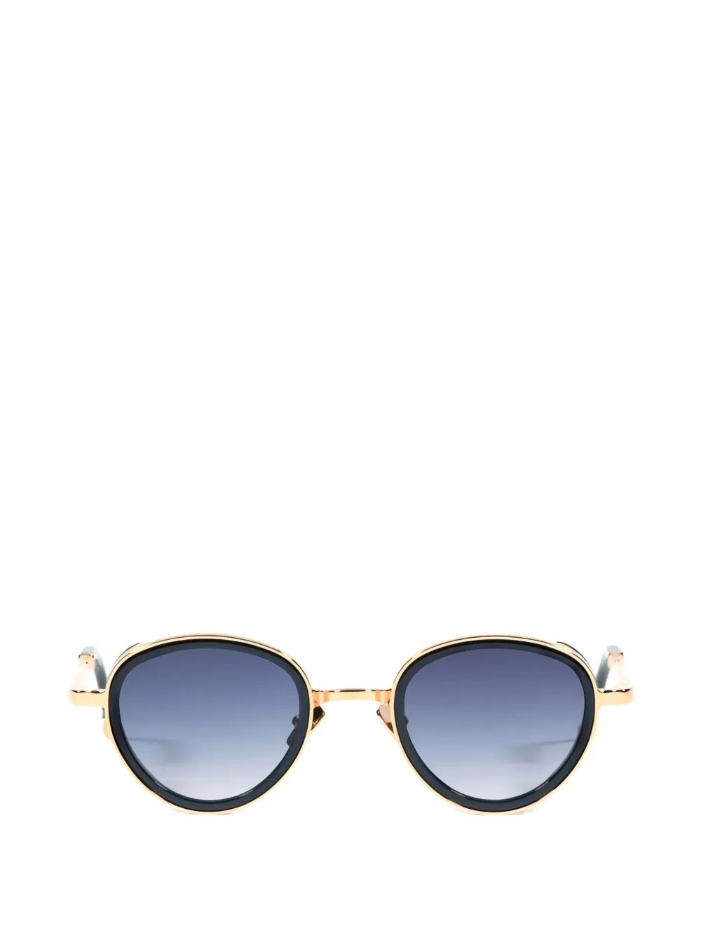 John Dalia Christian round-frame sunglasses - Nero