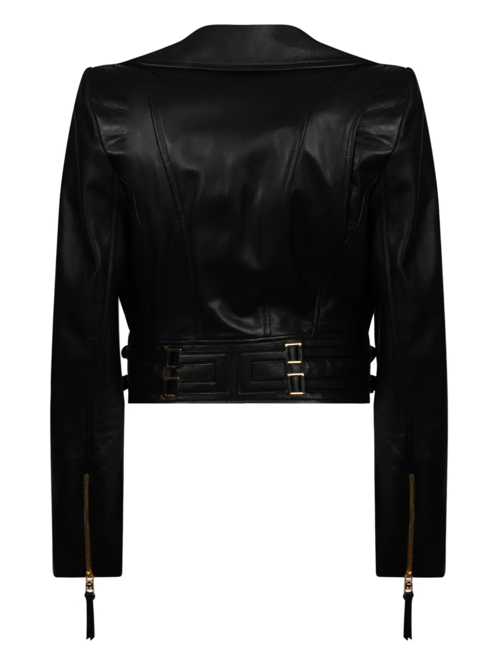  Elisabetta Franchi Zip-detail Jacket - Black 