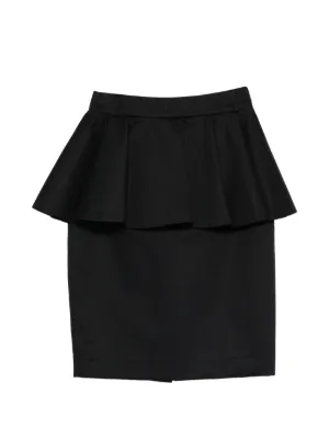 Elisabetta Franchi サテン ミニスカート | ブラック | FARFETCH JP
