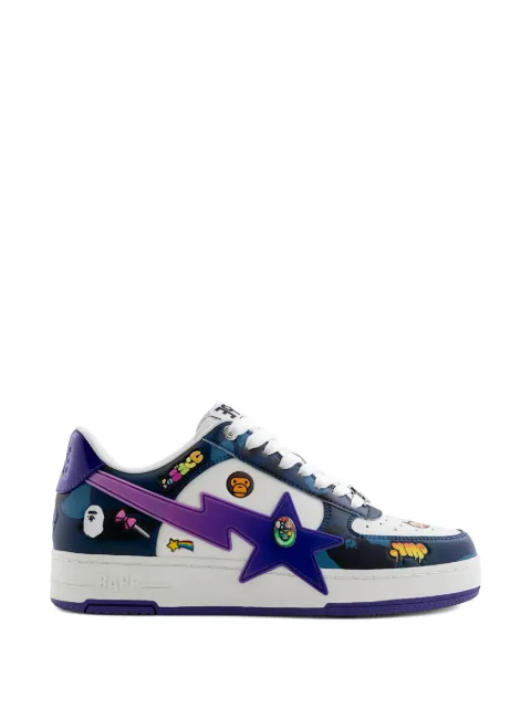 A BATHING APE® Bape Sta star appliqué low-top sneakers